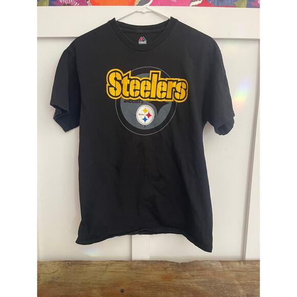Pittsburgh Steelers graphic tshirt by Majestic - Picture 1 of 4